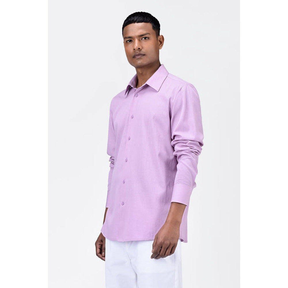 Genes Lecoanet Hemant Mens Regular Fit Button Up Shirt With Box Pleat
