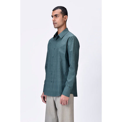 Genes Lecoanet Hemant Regular Fit Button-Up Shirt With Signature Dart