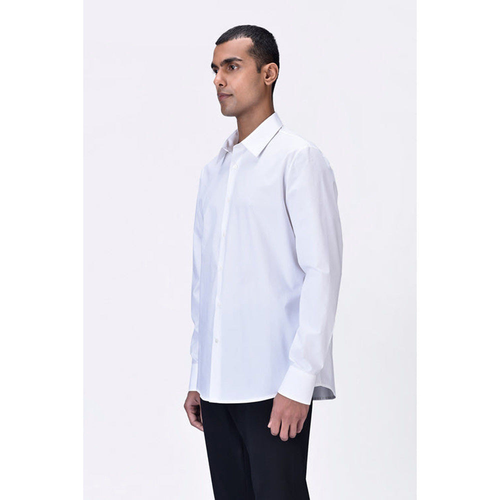Genes Lecoanet Hemant Mens Shirt With Uv Flower Sticker On Back
