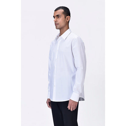 Genes Lecoanet Hemant Mens Shirt With Uv Flower Sticker On Back