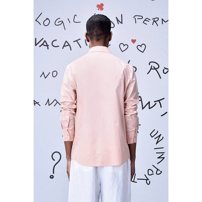 Genes Lecoanet Hemant Overlapping Pocket Regular Fit Shirt
