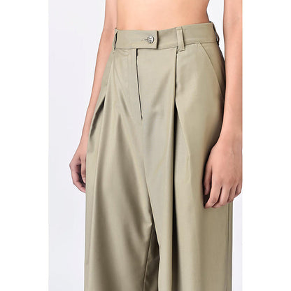 Genes Lecoanet Hemant Women's Poly Wool Trousers