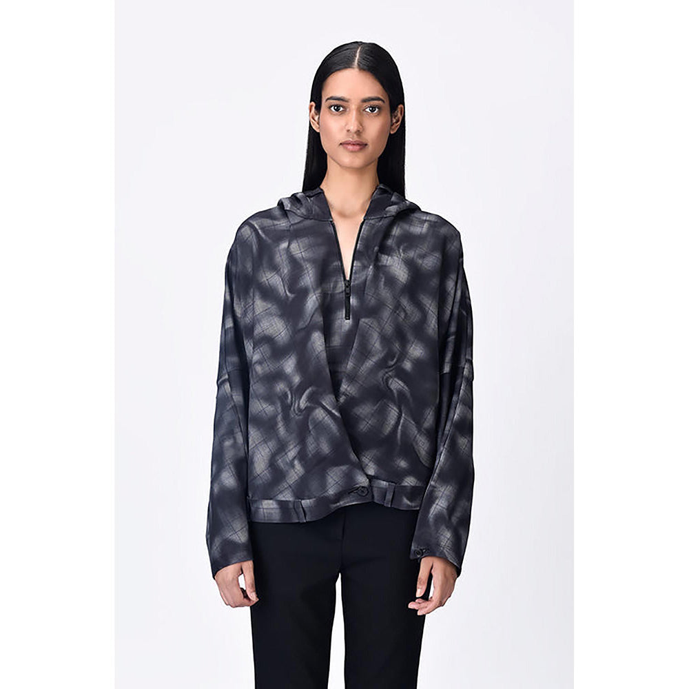 Genes Lecoanet Hemant Relaxed Fit Multi-color Hoodie Jacket