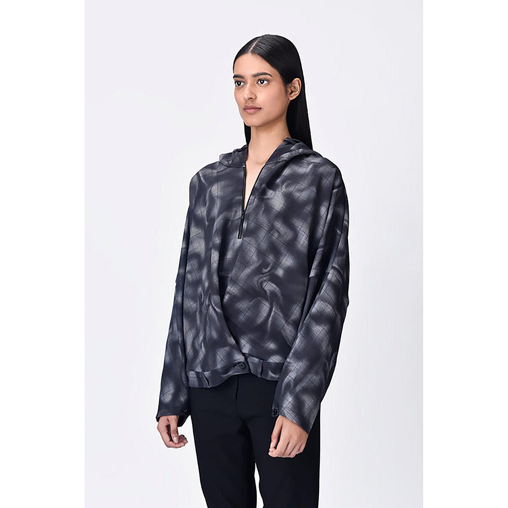 Genes Lecoanet Hemant Relaxed Fit Multi-color Hoodie Jacket