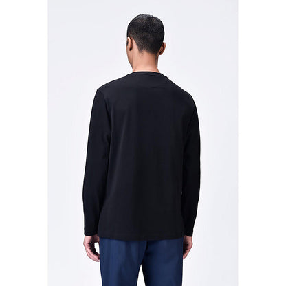 Genes Lecoanet Hemant Crew Neck T-Shirt With Uv Flower Sticker