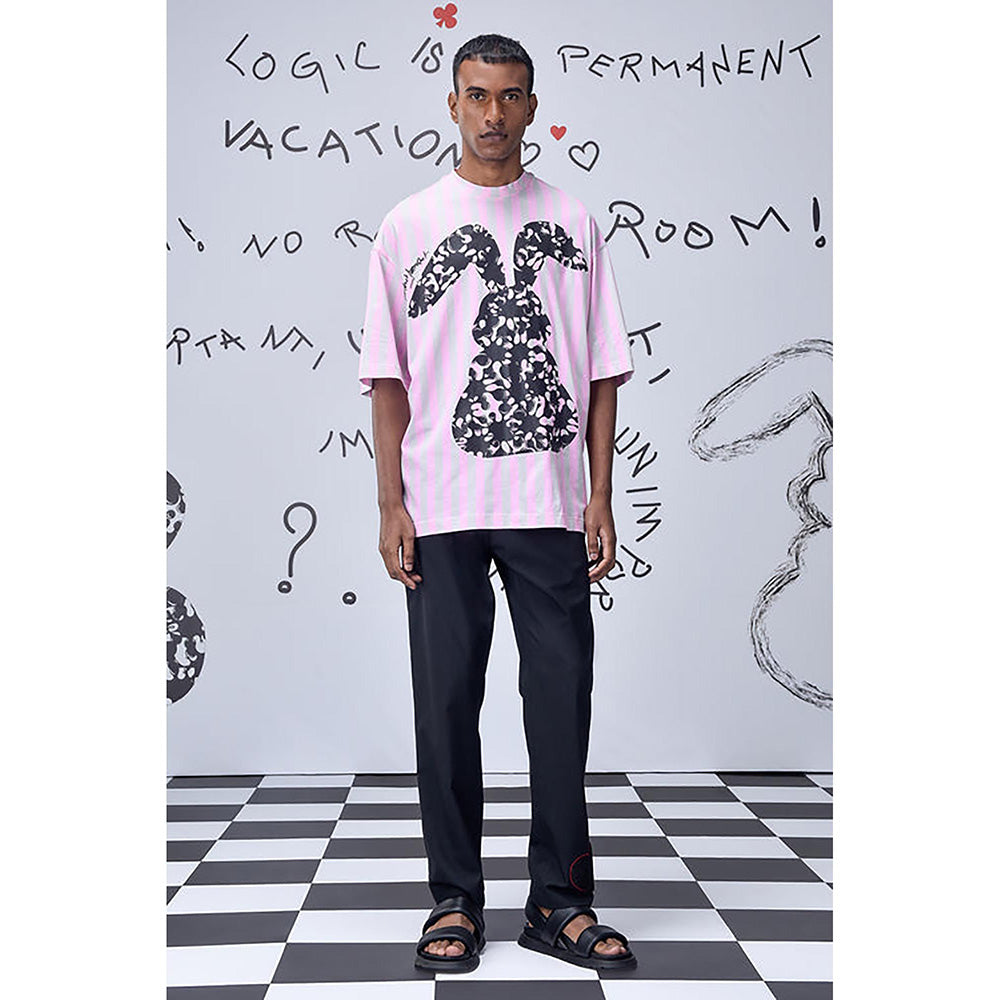 Genes Lecoanet Hemant Solo Bunny T-Shirt- Pink