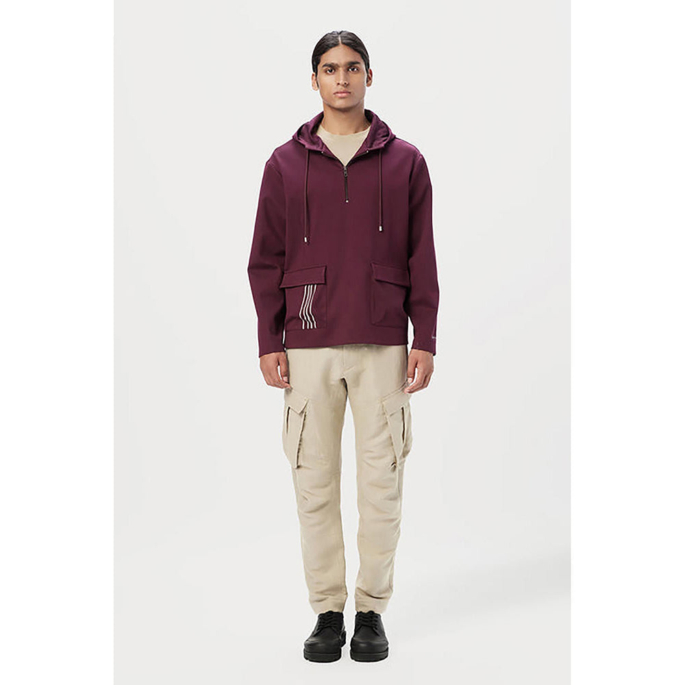 Genes Lecoanet Hemant Relaxed Fit Hoodie With Front Flap Pocket