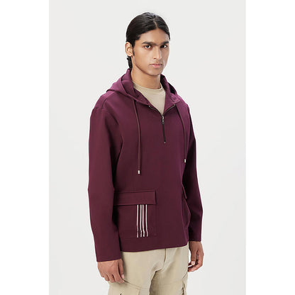 Genes Lecoanet Hemant Relaxed Fit Hoodie With Front Flap Pocket