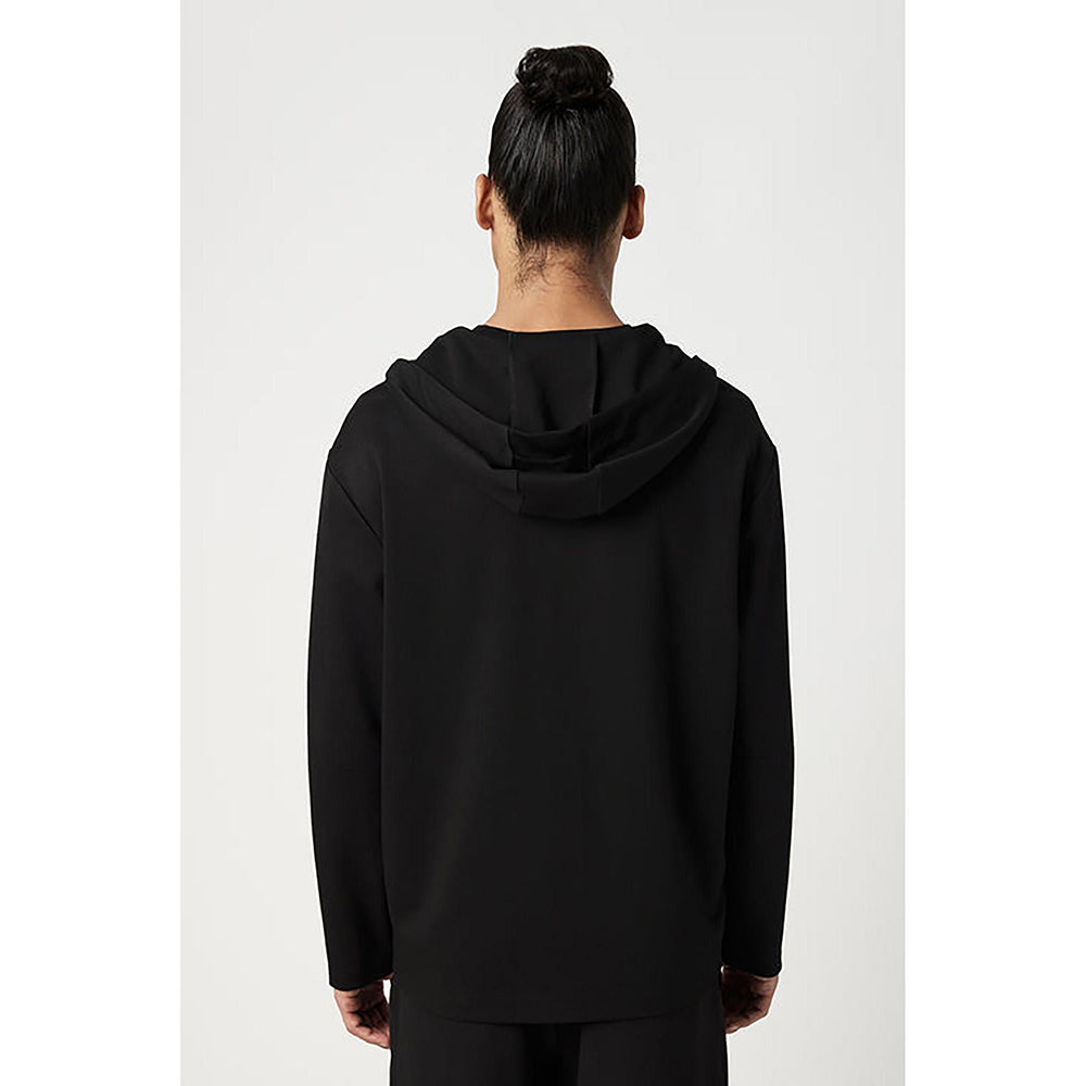 Genes Lecoanet Hemant Relaxed Fit Hoodie With Front Flap Pocket And Zipper Opening Detail