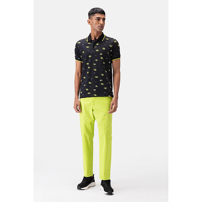 Genes Lecoanet Hemant Floral Iconography Men Polo Shirt