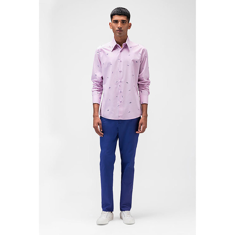 Genes Lecointe Hemant Genes Monogrammed Men Shirt