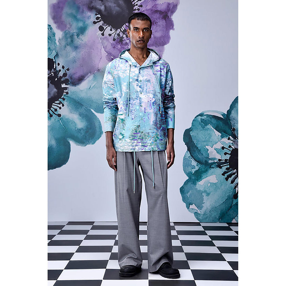 Genes Lecointe Hemant Pool Of Tears Drawstring Relax Fit Shirt