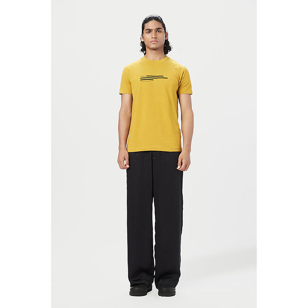 Genes Lecointe Hemant Straight Fit Trousers With Front Drawstrings