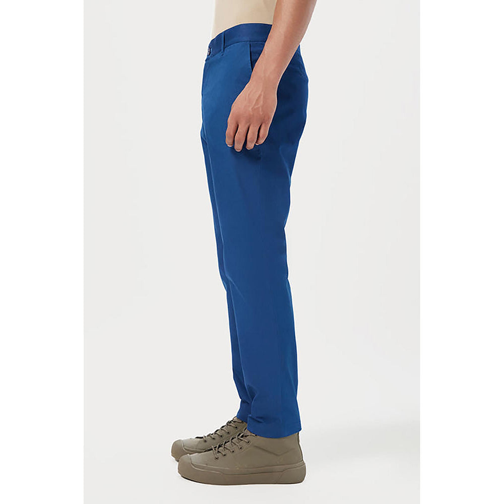 Genes Lecointe Hemant Regular Fit Trousers With Back Bone Pocket