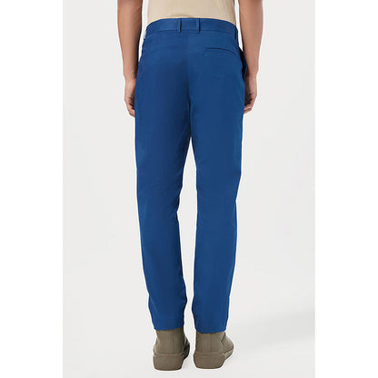 Genes Lecointe Hemant Regular Fit Trousers With Back Bone Pocket