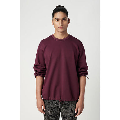 Genes Lecointe Hemant Relaxed Fit Sweatshirt With Drop Shoulder