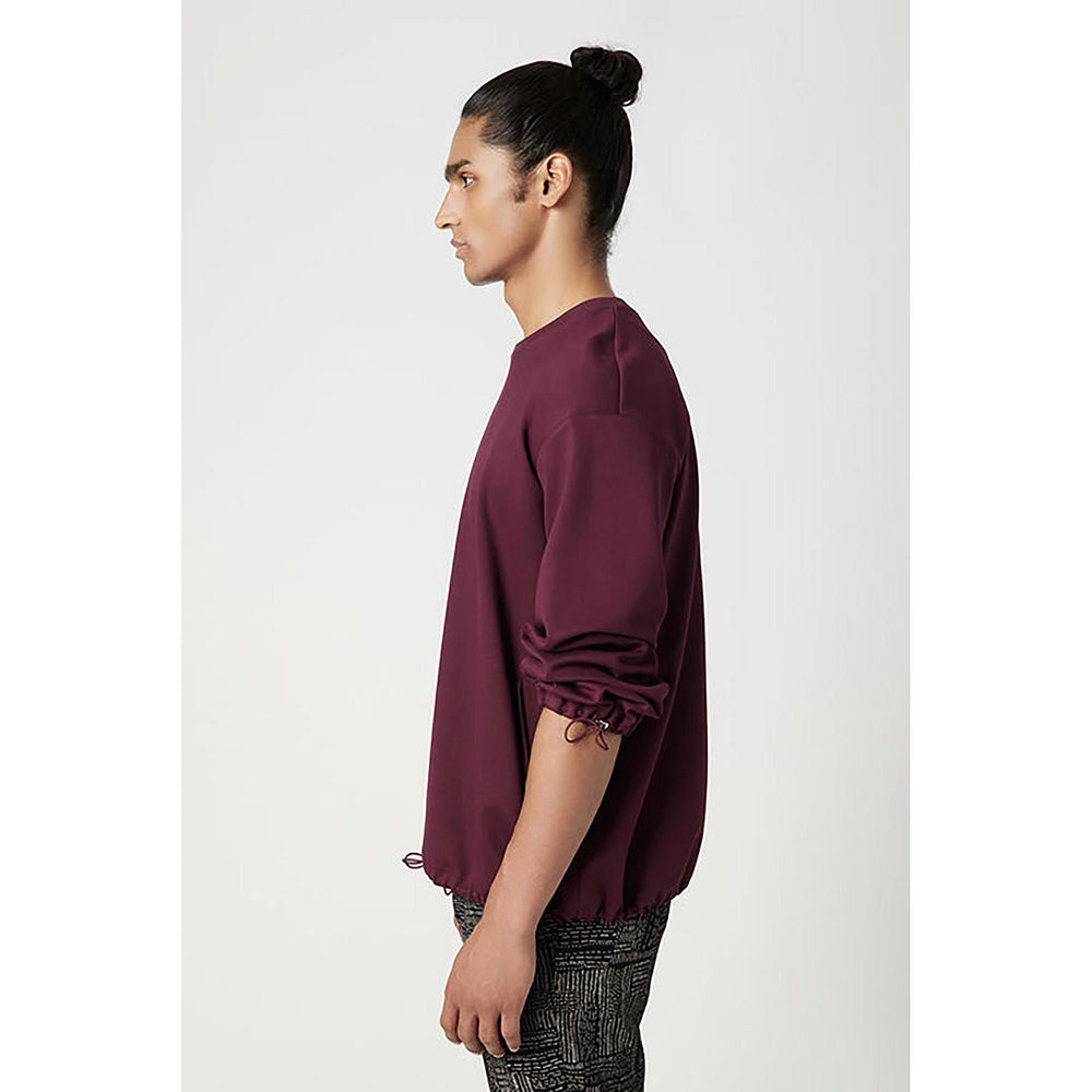 Genes Lecointe Hemant Relaxed Fit Sweatshirt With Drop Shoulder