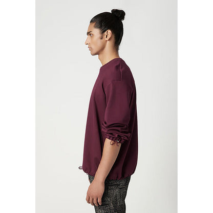 Genes Lecointe Hemant Relaxed Fit Sweatshirt With Drop Shoulder