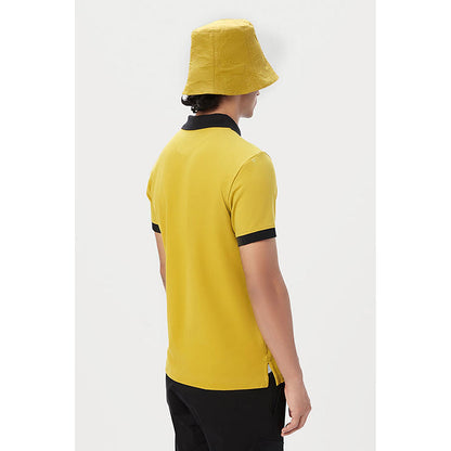 Genes Lecointe Hemant Regular Fit Polo T-Shirt With Signature Stamp Print Placement