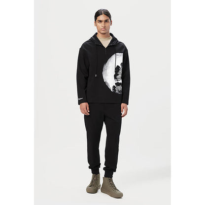 Genes Lecointe Hemant Relaxed Fit Hoodie With Drop Shoulder