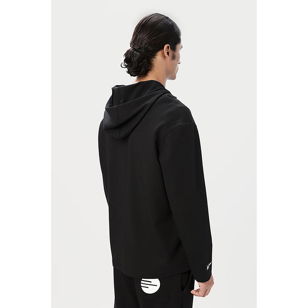 Genes Lecointe Hemant Relaxed Fit Hoodie With Drop Shoulder