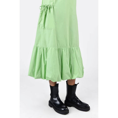 Genes Lecoanet Hemant Slim Fit Dress With Strap Back-Mint Green