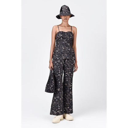 Genes Lecoanet Hemant Slim Fit Corset With Animal Print