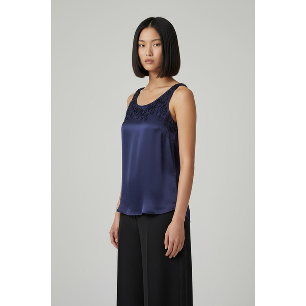 Genes Lecoanet Hemant Heart Print Top - Nile Green