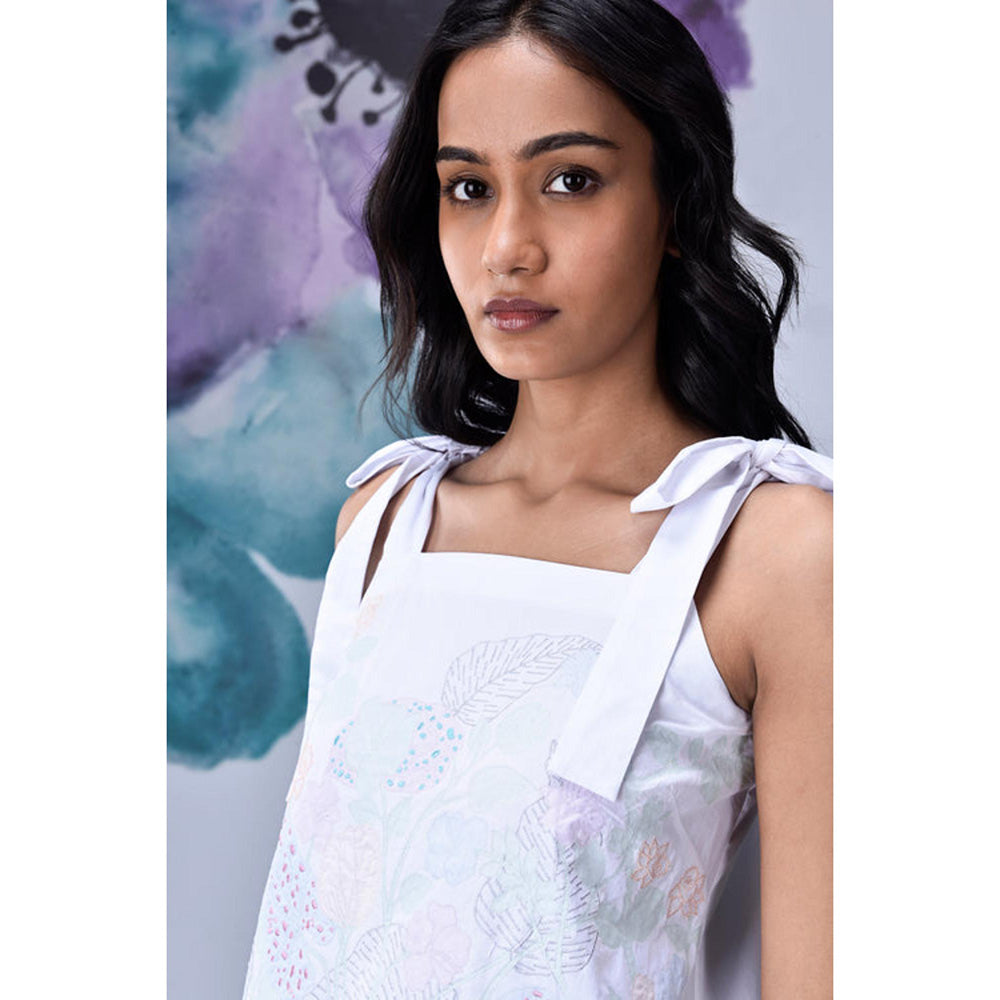 Genes Lecoanet Hemant Living Flower Relaxed Fit Embroidery Top