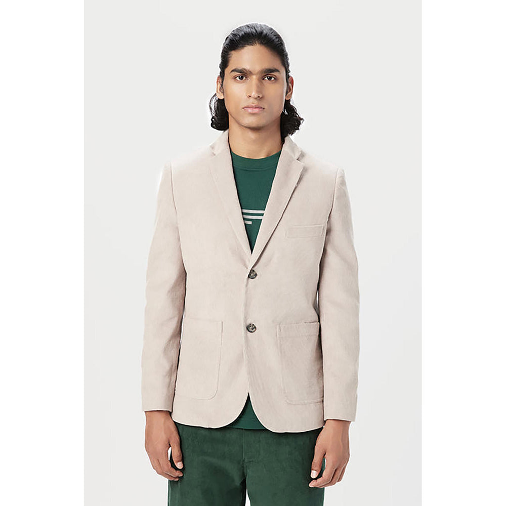 Genes Lecoanet Hemant Beige Solid/Plain Jacket