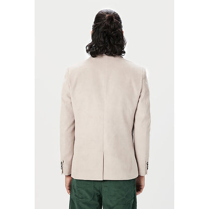 Genes Lecoanet Hemant Beige Solid/Plain Jacket