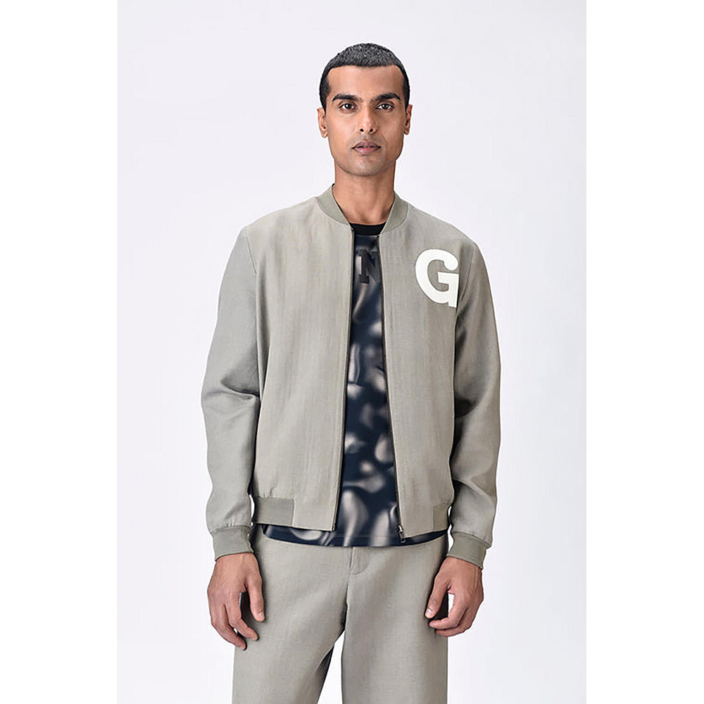 Genes Lecoanet Hemant Genes Print Linen Bomber