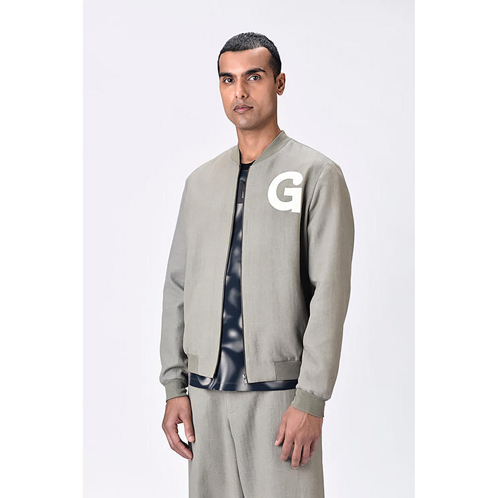 Genes Lecoanet Hemant Genes Print Linen Bomber