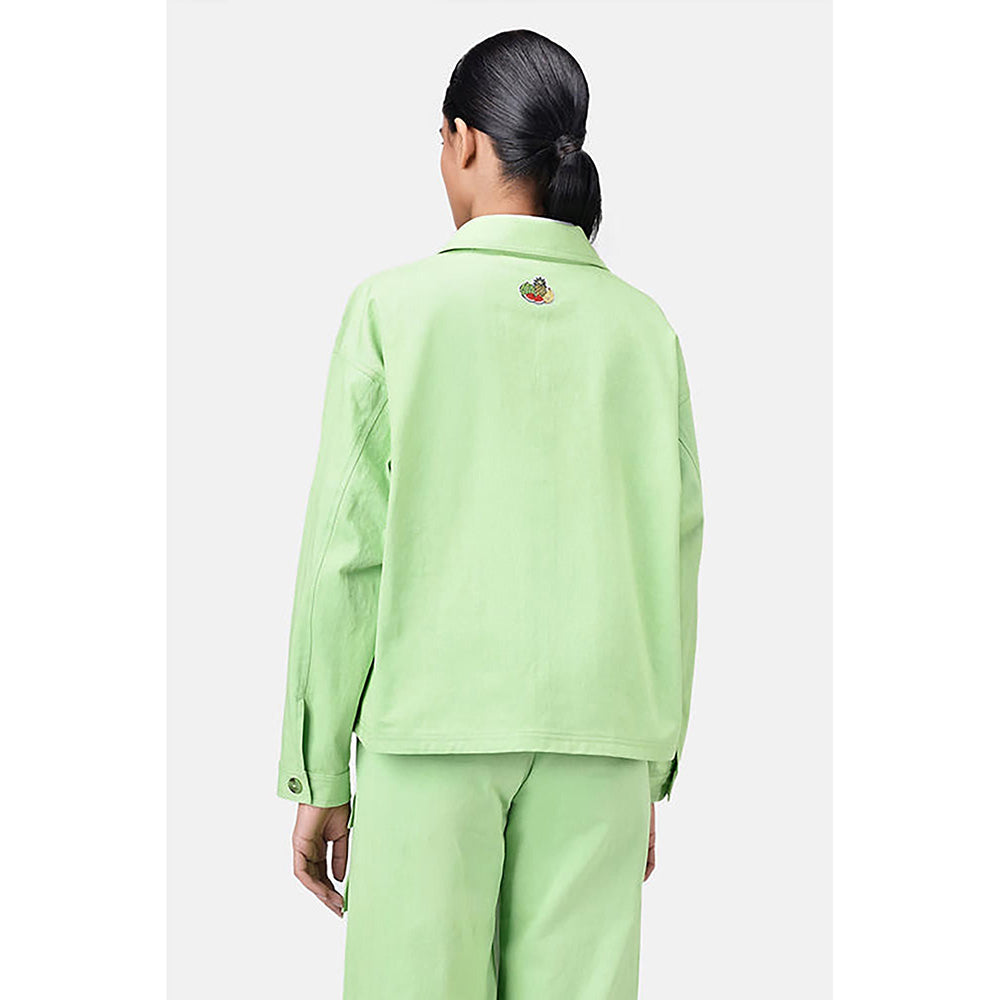 Genes Lecoanet Hemant Mint Breeze Embroidered Jacket