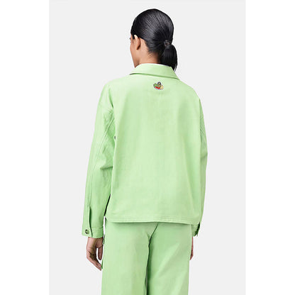 Genes Lecoanet Hemant Mint Breeze Embroidered Jacket
