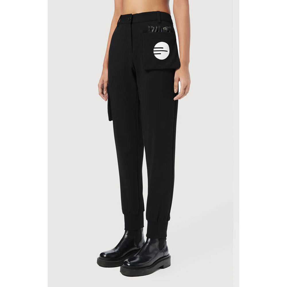 Genes Lecoanet Hemant Regular Fit Joggers Featuring Logo Stamp Print