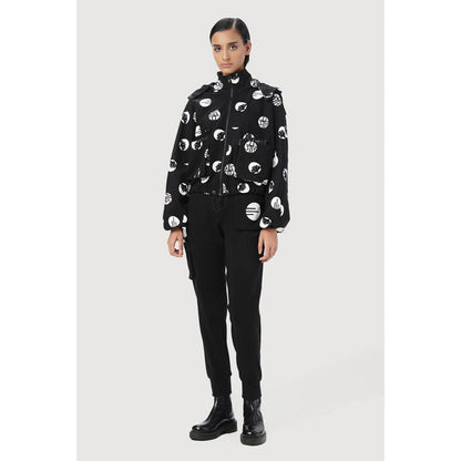 Genes Lecoanet Hemant Regular Fit Joggers Featuring Logo Stamp Print