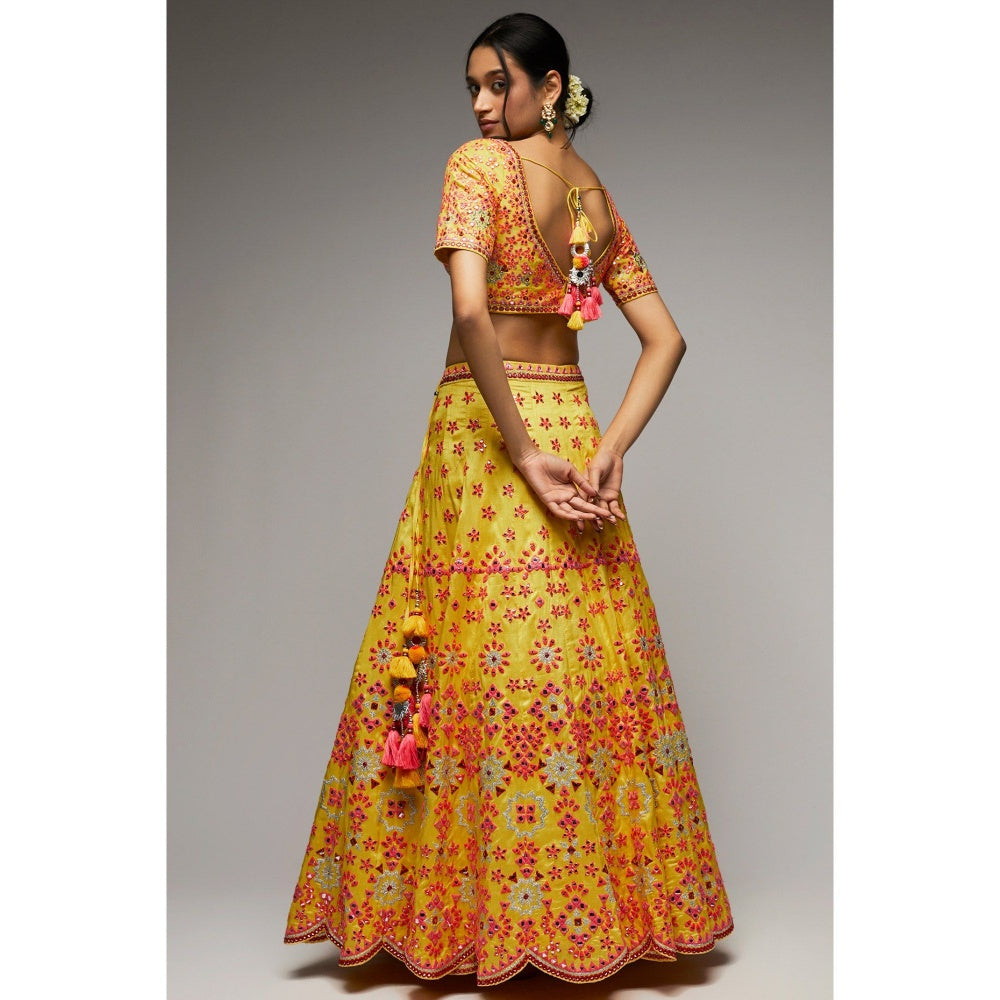 Gopi Vaid Mela Lehenga (Set of 3)