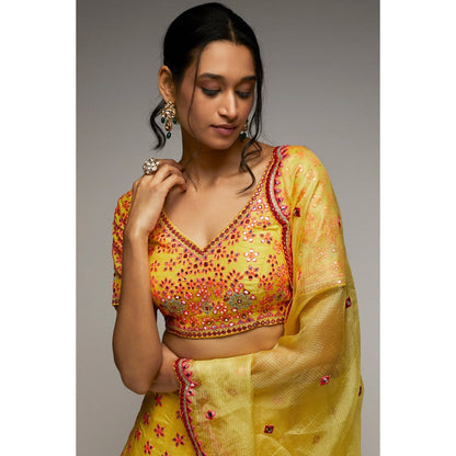 Gopi Vaid Mela Lehenga (Set of 3)