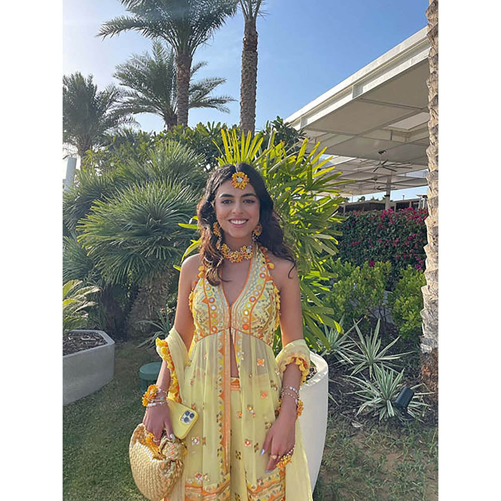 Gopi Vaid Ishana Pant Set-Tanya Sadarangani