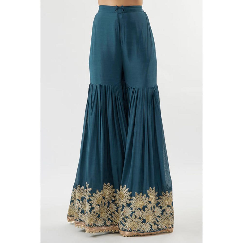 Gopi Vaid Kalki Sleeveless Sharara Set