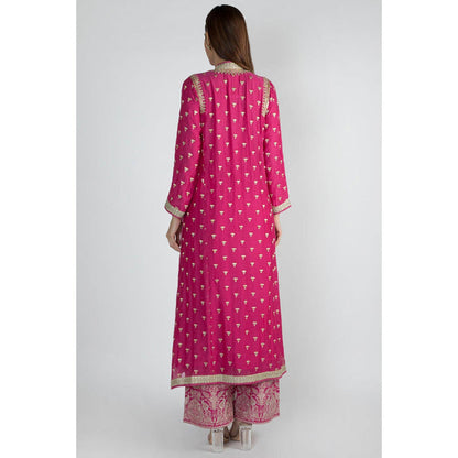 Gopi Vaid Meera Jacket Palazzo Set -Lara Dutta