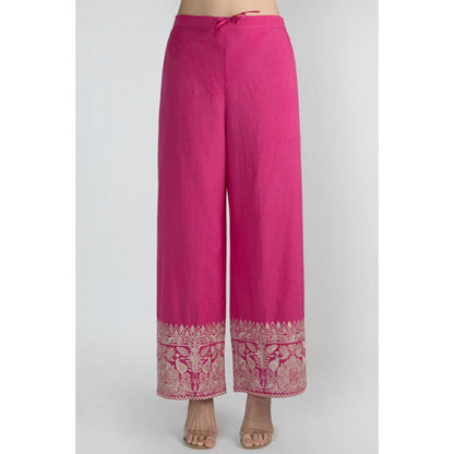 Gopi Vaid Meera Jacket Palazzo Set -Lara Dutta