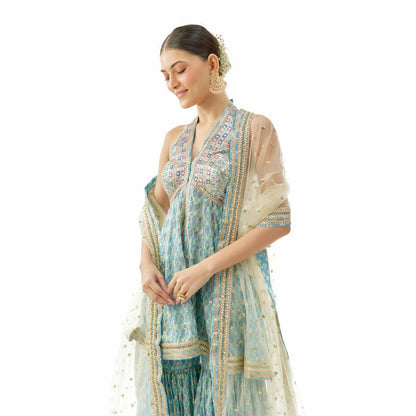 Gopi Vaid Janhavi Peplum Set