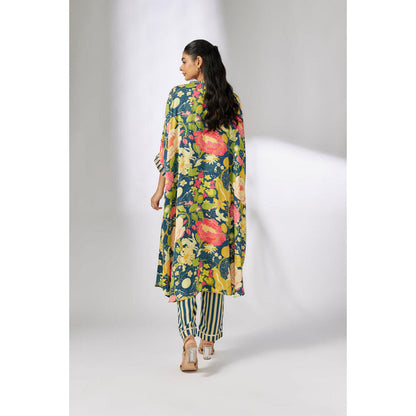 Gopi Vaid Julia Ikat Kaftan set