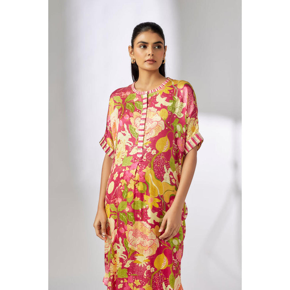 Gopi Vaid Julia Ikat Kaftan set