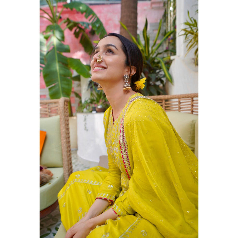 Gopi Vaid Aarohi Anarkali Set-Shraddha Kapoor