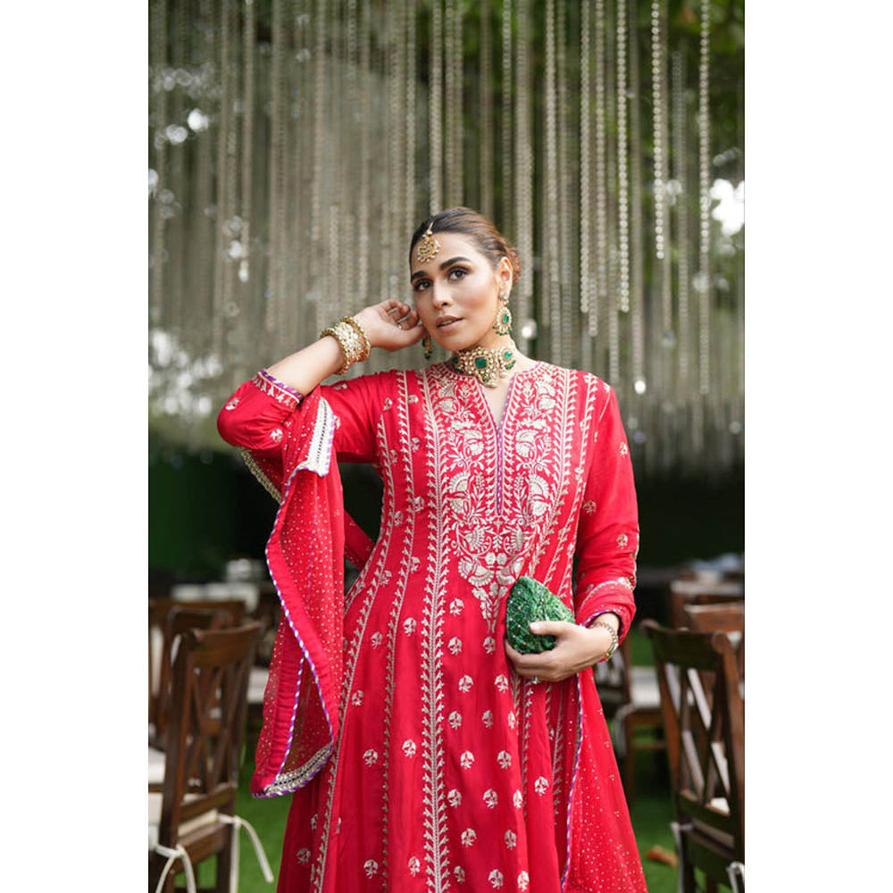 Gopi Vaid Aarohi Anarkali with Palazzo Set -Summiyya Patni