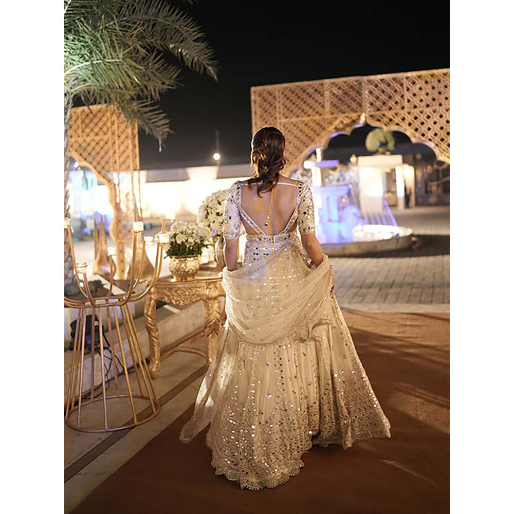 Gopi Vaid Aasmi Anarkali Set -Sargun Mehta