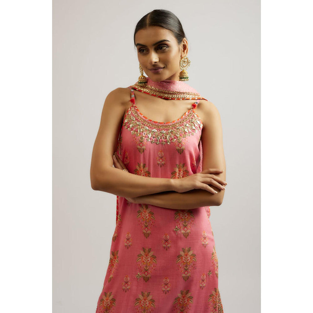 Gopi Vaid Advika Strappy Sharara Set